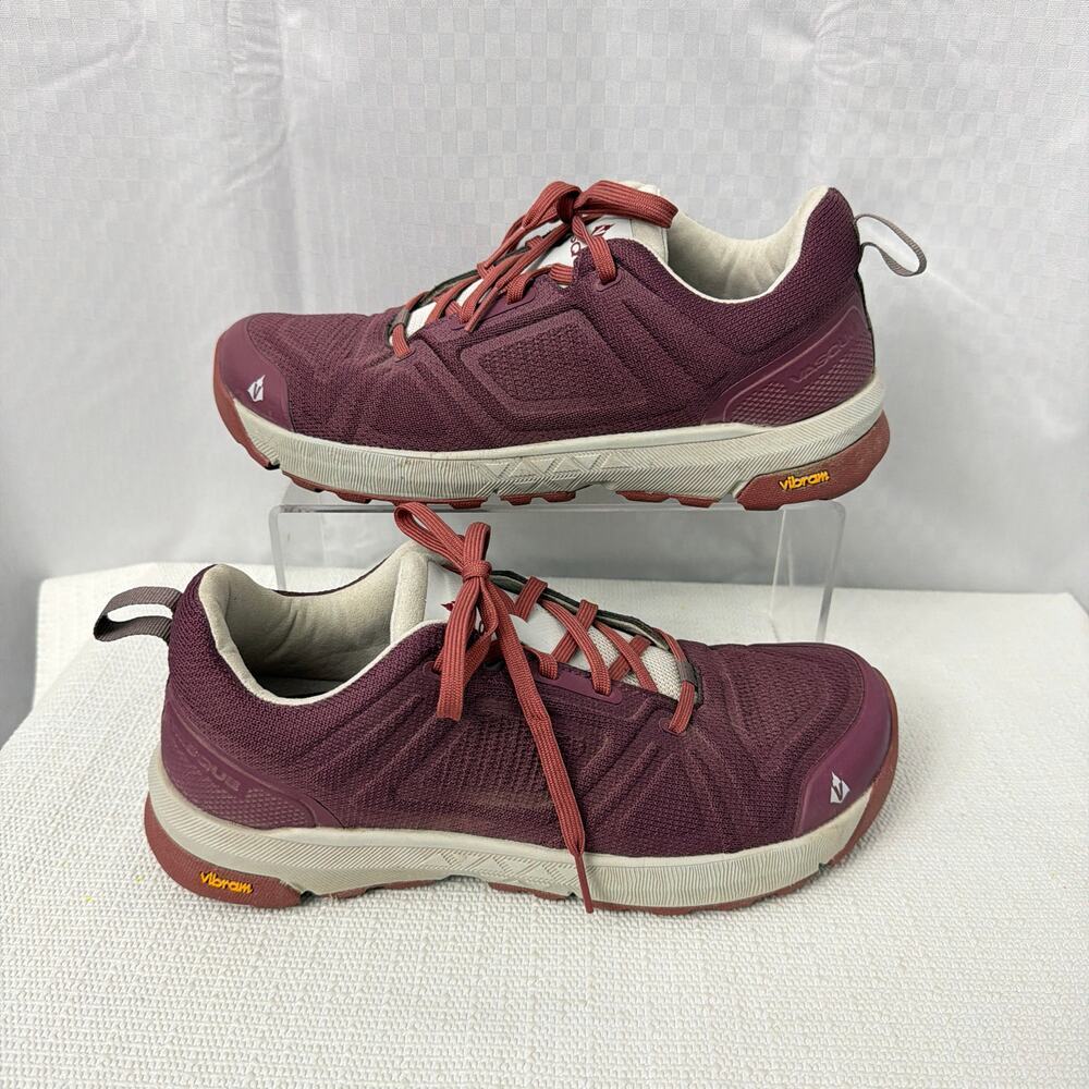 Vasque Shoes Womens Size 8.5 M Satoru Trail LT Low Vibram Hiking Mauve - Picture 8 of 10